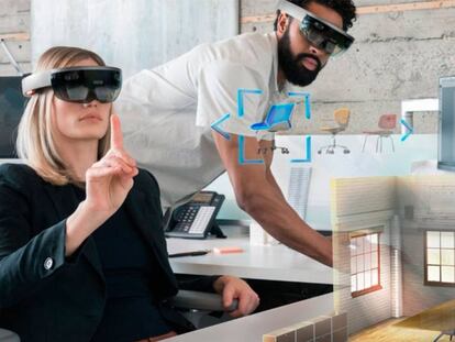 Las gafas de realidad mixta Hololens de Microsoft llegarán a España en diciembre