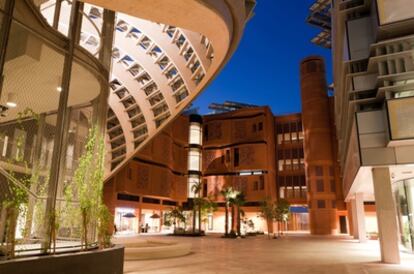 Imagen de la ciudad de Masdar, diseñada por Norman Foster, en Abu Dabi.