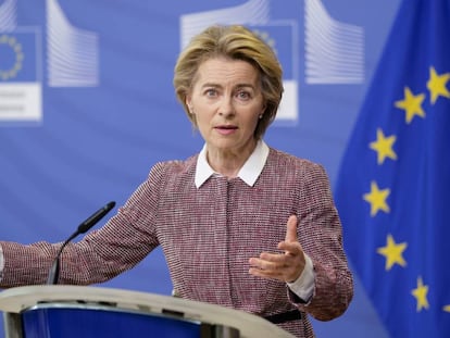 La presidenta de la Comisión Europea, Ursula Von der Leyen.