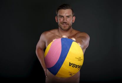 El jugador de waterpolo John Mann.