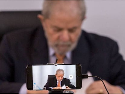O ex-presidente Lula, em entrevista em 2017.