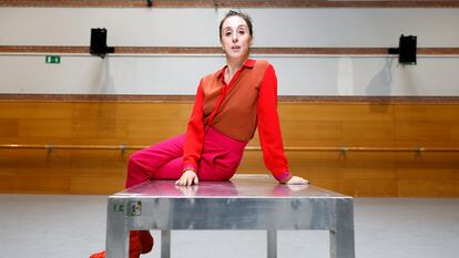 La directora de la Compañía Nacional de Danza, Muriel Romero, durante la presentación de la programación este miércoles.