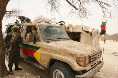 Rebeldes tuareg en Timbuctú (Mali).