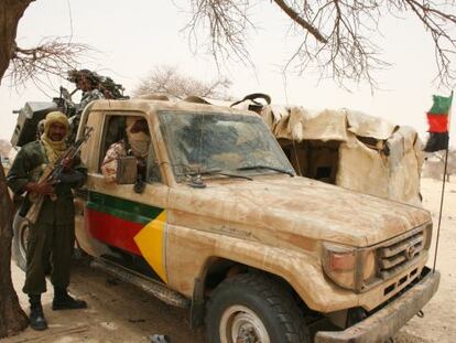 Rebeldes tuareg en Timbuctú (Mali).