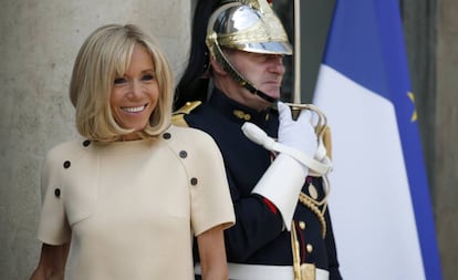 La primera dama francesa, Brigitte Macron