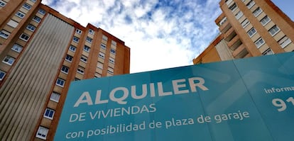 Viviendas anunciadas para el alquiler en Madrid.