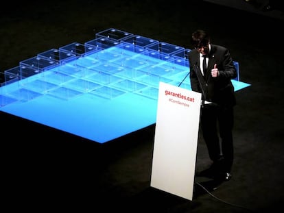 El presidente de la Generalitat, Carles Puigdemont.