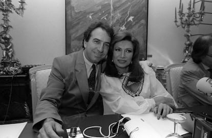 Rocío Jurado i José Luis Perales, el 1990.