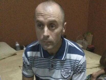 David McDermott, tras su detención en Ghana.