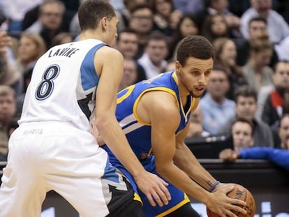 Curry, ante LaVine.