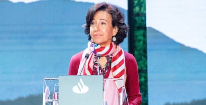 La presidenta del Banco Santander, Ana Botín.