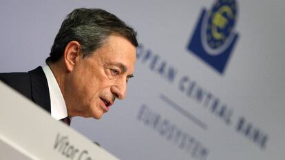 El presidente del BCE, Mario Draghi.