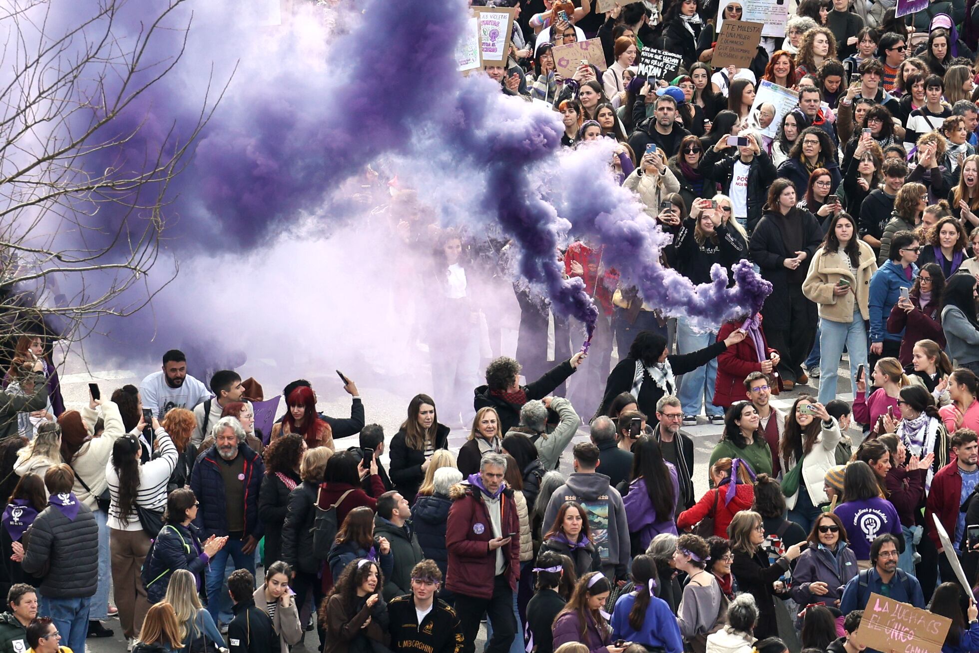 8M en España: las manifestaciones del Día de la Mujer, en imágenes ...