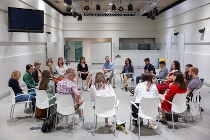 Encuentro de periodistas de EL PAÍS con periodistas ucranianos.