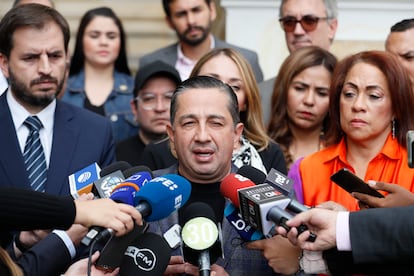 Julio César Triana, en diciembre de 2023, en Bogotá.