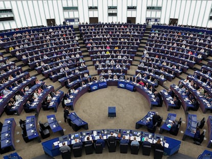 Sede del Parlamento Europeo en Estrasburgo