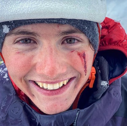 Tom Lafaille, hijo del alpinista Jean Christophe Lafaille.