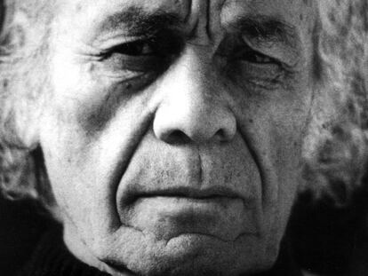 El poeta chileno Nicanor Parra.