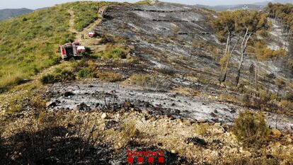 Los bomberos se enfrentan a una nueva jornada de incendios sin tregua: 229 en cinco días en Cataluña
