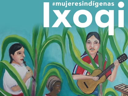 Imagen de la playlist colaborativa de Spotify donde se reúnen por primera vez las voces de decenas de artistas indígenas.