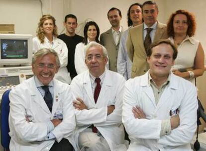 Equipo de cardiología del hospital Gregorio Marañón, de Madrid.
