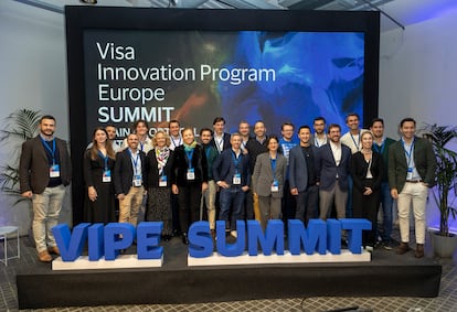 Los participantes de Visa Innovation Program Europe en 2023. Foto cedida por la empresa. FOTO CEDIDA POR LA EMPRESA