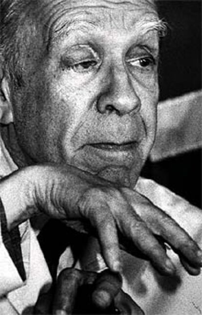 Jorge Luis Borges, en una imagen de 1986.