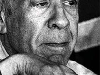 Jorge Luis Borges, en una imagen de 1986.