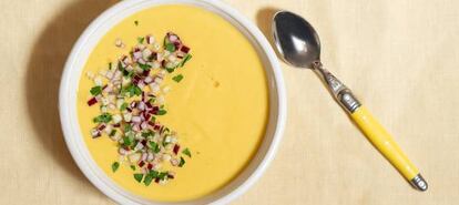 We were going to call it corn gazpacho, but we don't want Twitter to crash