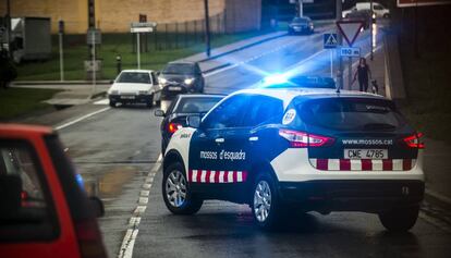 Una patrulla de los Mossos.