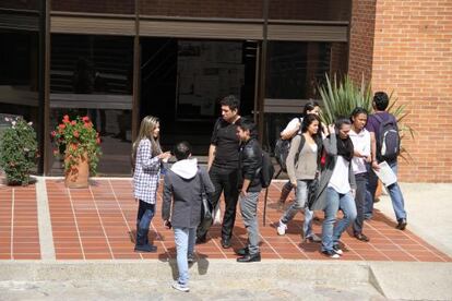 Estudiantes universitarios en Colombia