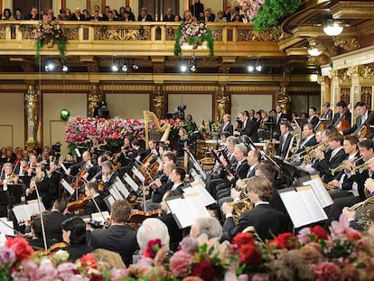 La Sala Dorada del Musikverein, durante el último ensayo.