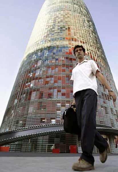La Torre Agbar, obra de Jean Nouvel, último icono arquitectónico de Barcelona.