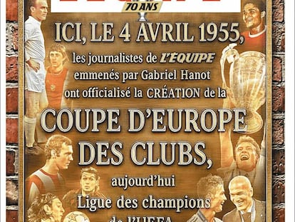 Una portada de ‘L’Équipe’