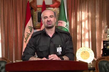 Bafel Talabani en una captura de vídeo.