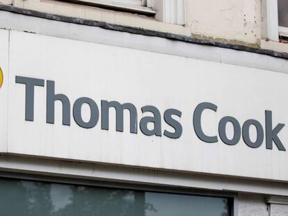 Un local de Thomas Cook en Londres.