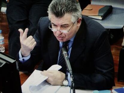 Roca durante su declaración en el juicio por el 'caso Malaya', en 2011.