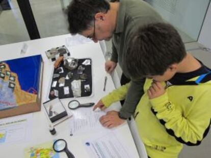 Actividades en el Museu Blau de Barcelona.