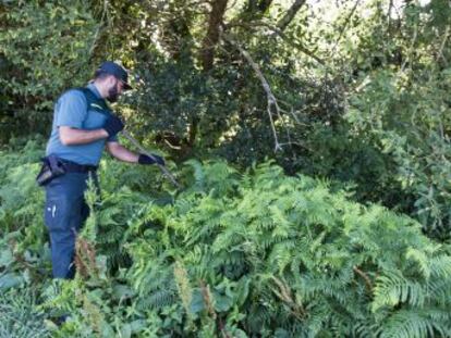 La Guardia Civil mantiene un discreto operativo de rastreo en A Pobra do Caramiñal pero amplía la búsqueda más allá de Galicia