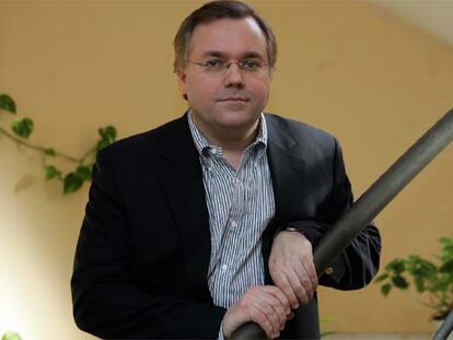 Peter Mombaerts, durante su estancia en Madrid.