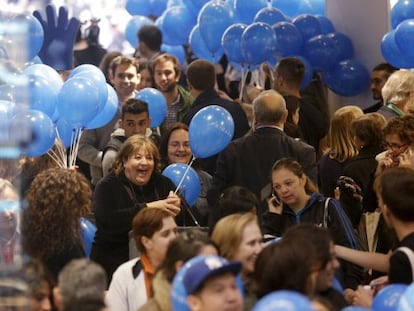 La tienda de Primark en la Gran Vía de Madrid, tras la apertura de hoy.