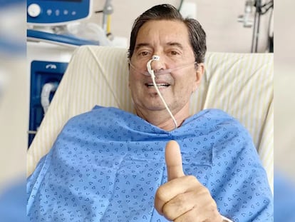 Maguito Vilela, en el hospital.