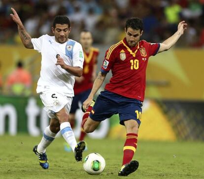 Cesc, ante Uruguay