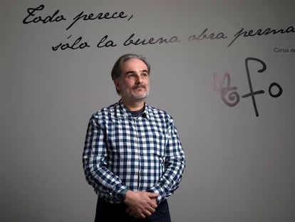 Álvarez, en las instalaciones de su centro de trabajo.