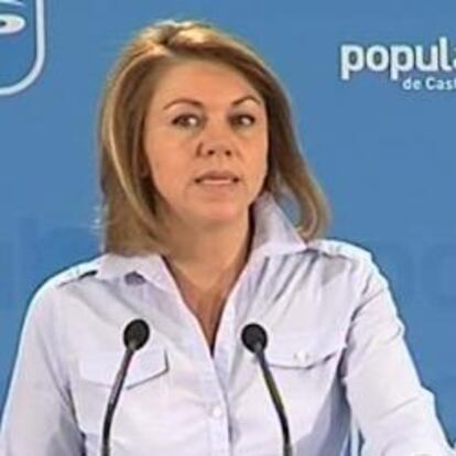 María Dolores de Cospedal, presidenta de Castilla-La Mancha y secretaria general del PP