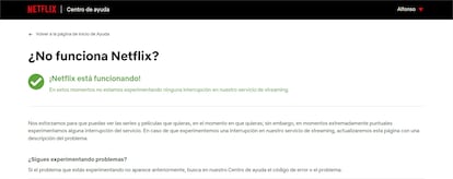 Netflix caído: cómo saber si no funcionan sus servidores