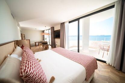 Suite con vistas al mar.