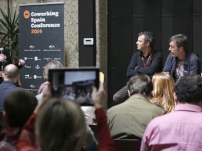 Un momento de la Coworking Spain Conference.