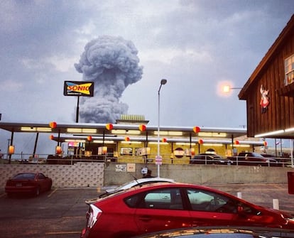 La explosión en West.