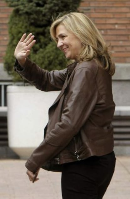 La infanta Cristina.